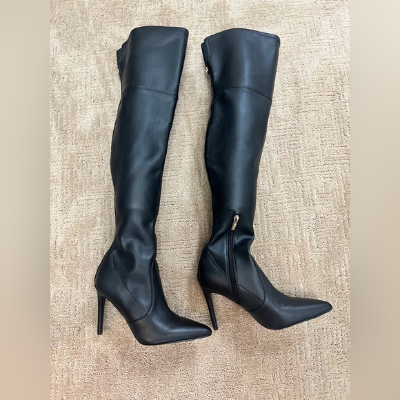 Guess Elegant Black Over the Knee Boots - Picture 1 of 12